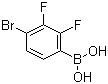 structure of CAS# 374790-99-5, 4-溴-2,3-二氟苯硼酸