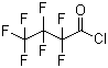 structure of CAS# 375-16-6, Heptafluorobutyryl chloride