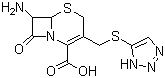 7-氨基-3-(1,2,3-三唑-4-硫代)甲基-头孢环-4-羧酸分子结构 (CAS 37539-03-0)