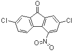 structure of CAS# 37568-11-9, 2,7-Dichloro-4-nitro-9H-fluoren-9-one