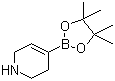 1,2,3,6-四氢吡啶-4-硼酸频哪醇酯分子结构 (CAS 375853-82-0)