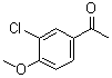 structure of CAS# 37612-52-5, 3'-氯-4'-甲氧基苯乙酮