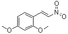 CAS 登录号：37630-19-6, 2,4-二甲氧基-1-[(1E)-2-硝基乙烯基]苯