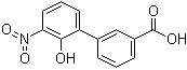 2'-羟基-3'-硝基联苯-3-羧酸分子结构 (CAS 376591-95-6)