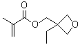 (3-乙基-3-氧杂环丁基)甲基异丁烯酸酯分子结构 (CAS 37674-57-0)