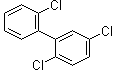 structure of CAS# 37680-65-2, 2,2',5-三氯-1,1'-联苯