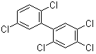 structure of CAS# 37680-73-2, 2,2',4,5,5'-五氯-1,1'-联苯