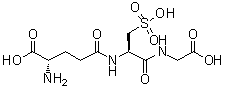 structure of CAS# 3773-07-7, 谷胱甘肽磺酸