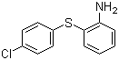 2-氨基-4'-氯二苯硫醚分子结构 (CAS 37750-29-1)