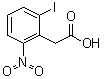 CAS 登录号：37777-75-6, 2-碘-6-硝基苯乙酸