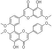 structure of CAS# 3778-25-4, Amentoflavone 7,4',7'',4'''-tetramethyl ether