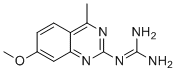 structure of CAS# 37836-90-1, 1-(7-甲氧基-4-甲基喹唑啉-2-基)胍
