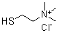 CAS # 37880-96-9, (2-Mercaptoethyl)trimethylammonium chloride