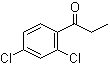 structure of CAS# 37885-41-9, 2',4'-二氯苯丙酮