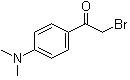 2-溴-4'-(二甲基氨基)苯乙酮分子结构 (CAS 37904-72-6)