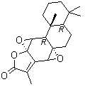 岩大戟内酯 B分子结构 (CAS 37905-08-1)