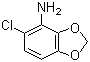 structure of CAS# 379228-45-2, 5-氯苯并[1,3]二恶茂-4-胺