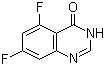 structure of CAS# 379228-58-7, 5,7-二氟-3,4-二氢喹唑啉-4-酮