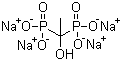 structure of CAS# 3794-83-0, 羟基亚乙基二膦酸四钠