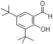 3,5-二叔丁基水杨醛分子结构 (CAS 37942-07-7)