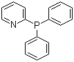 二苯基-2-吡啶膦分子结构 (CAS 37943-90-1)