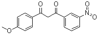 CAS # 37975-16-9, 1-(4'-Methoxyphenyl)-3-(3'-nitrophenyl)propane-1,3-dione
