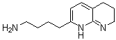 1,5,6,7-四氢-1,8-萘啶-2-丁胺分子结构 (CAS 380394-88-7)