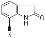 structure of CAS# 380427-40-7, 7-氰基吲哚-2-酮