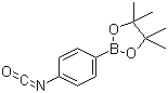 4-异氰酰基苯硼酸频哪醇酯分子结构 (CAS 380430-64-8)