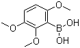 2,3,6-三甲氧基苯硼酸分子结构 (CAS 380430-67-1)