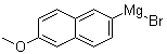 structure of CAS# 38046-82-1, (6-甲氧基-2-萘基)溴化镁