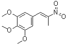 CAS 登录号：38059-94-8, (E)-1-(3,4,5-三甲氧基苯基)-2-硝基丙烯