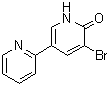 5'-溴[2,3'-联吡啶]-6'(1'H)-酮分子结构 (CAS 381233-79-0)