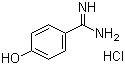structure of CAS# 38148-63-9, 4-羟基苯甲脒盐酸盐