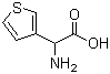 3-噻吩基甘氨酸分子结构 (CAS 38150-49-1)