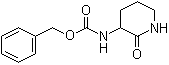 structure of CAS# 38150-56-0, 2-氧代-3-哌啶氨基甲酸苄酯