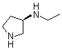 (3R)-N-乙基-3-吡咯烷胺分子结构 (CAS 381670-30-0)