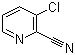structure of CAS# 38180-46-0, 3-氯-2-氰基吡啶