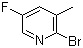 structure of CAS# 38186-85-5, 2-溴-5-氟-3-甲基吡啶
