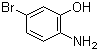 structure of CAS# 38191-34-3, 2-氨基-5-溴苯酚