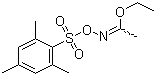 structure of CAS# 38202-27-6, Ethyl O-mesitylsulfonylacetohydroxamate