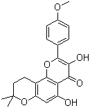structure of CAS# 38226-86-7, 脱水淫羊藿素