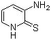 2-巯基-3-氨基吡啶分子结构 (CAS 38240-21-0)