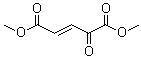 (E)-2-氧代戊烯二酸二甲酯分子结构 (CAS 38256-25-6)