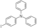 4-碘-N,N-二苯基苯胺分子结构 (CAS 38257-52-2)
