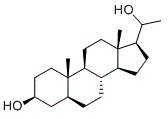 CAS # 38270-91-6, 5alpha-Pregnane-3beta,20-diol, (3S,5S,8R,9S,10S,13S,14S,17S)-17-(1-hydroxyethyl)-10,13-dimethyl-2,3,4,5,6,7,8,9,11,12,14,15,16,17-tetradecahydro-1H-cyclopenta[a]phenanthren-3-ol