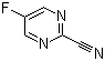 2-氰基-5-氟嘧啶分子结构 (CAS 38275-55-7)