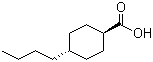 structure of CAS# 38289-28-0, 反式-4-丁基环己烷甲酸