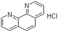 CAS # 3829-86-5, 1,10-Phenanthroline monohydrochloride, 1,10-Phenanthroline monohydrochloride