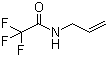 N-烯丙基-2,2,2-三氟乙酰胺分子结构 (CAS 383-65-3)